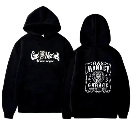 2 Sides Gas Monkey Garage Hoodie, Gift For Fan, Gift For Her, Gift For Him