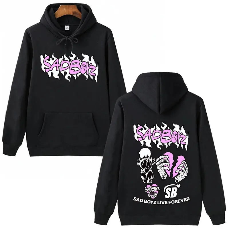 2 Sides Junior H Sad Boyz Hoodie, Gift For Fan, Gift For Her, Gift For Himstyle{n002}2