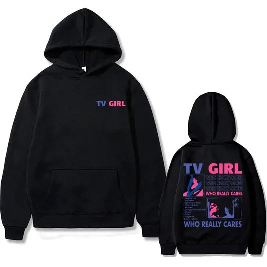 2 Sides TV Girl Who Really Cares Album Hoodie, Gift For Fan, Gift For Her, Gift For Him