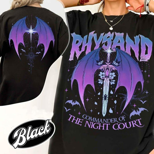 2 Slides, Acotar Shirt Cassian, Velaris City Of Starlight Acotar Shirt, The Night Court , Court Of Dreams, Cassian, Booklover Shirt Crewneck