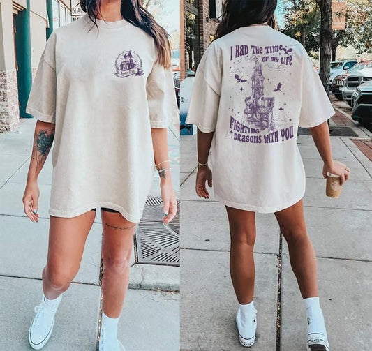 2 slides, Long Live 2 Sides Shirt, I Had The Time Fighting Dragon With You, Long Live All The Magic We Made tshirt, Eras T-shirt, Gift For Her