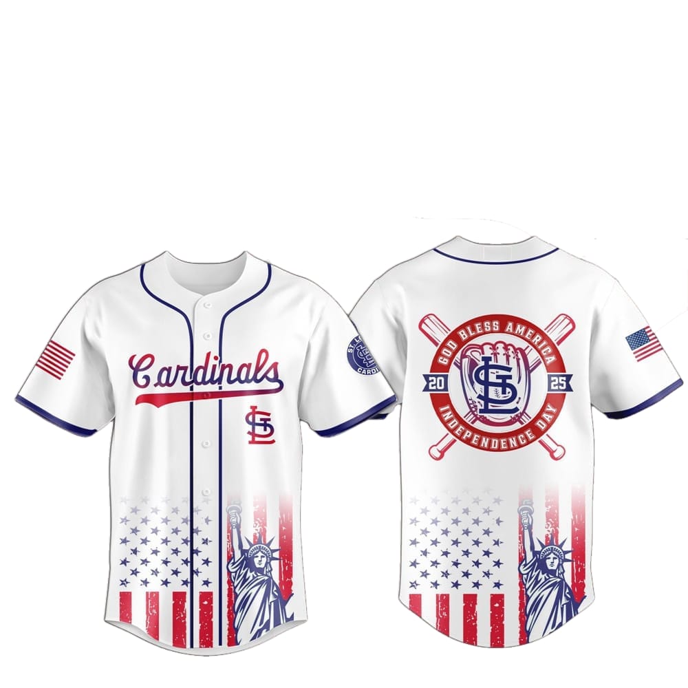 2025 Cardinals 4th Of July Independence Day Jersey - Grishko.com