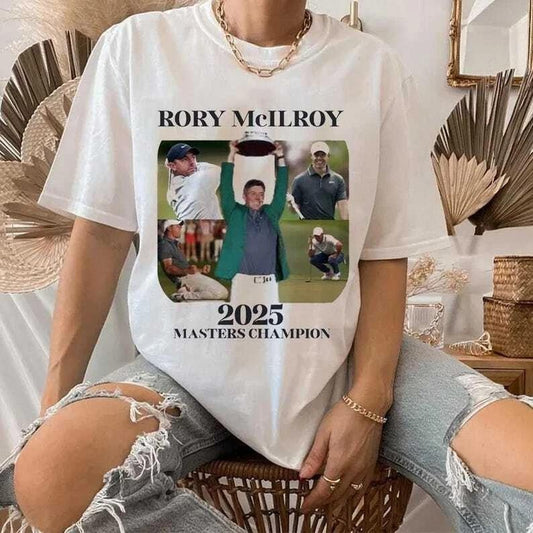 2025 Masters Champion Rory McIlroy Shirt, Champion Grand Slam 2025 Rory McIlroy