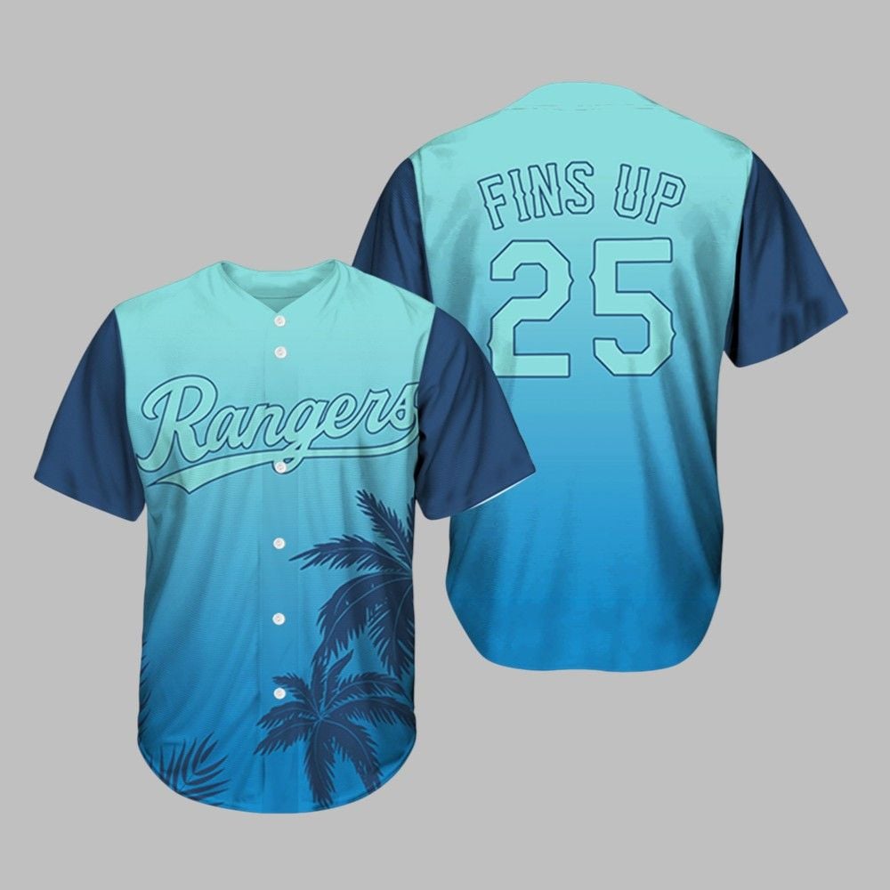 2025 Rangers Margaritaville Night Jersey Giveaway - Grishko.com