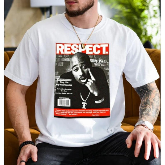 2pac Shakur T Shirt, 2pac Fan Gift, Rapper Lover, Hip Hop Music Shirt, 90s Music Tee, Gift For Fan, Unisex Short Sleeve Tee