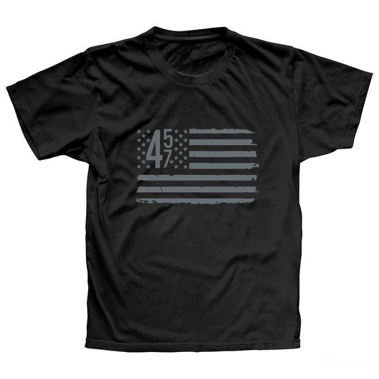 45/47 American Flag T-shirt, Trum Shirt, President Shirts, Make America Great Again,  For Men, For Women