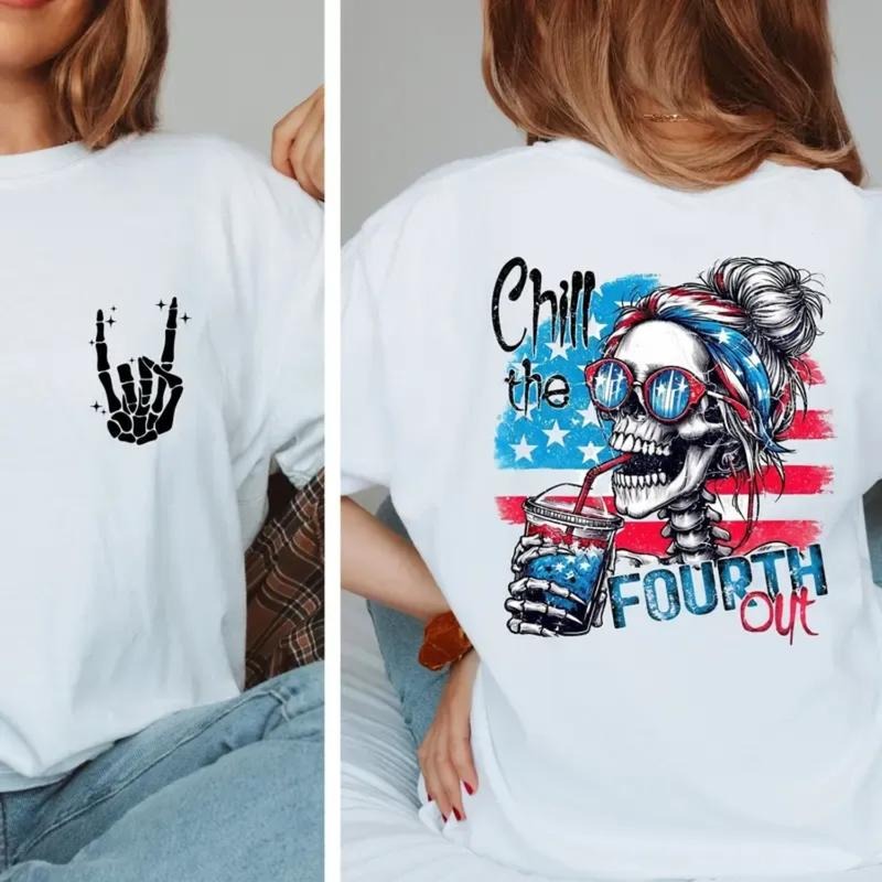4th of July USA Shirt, Funny 4th of July Shirt, Freedom Shirt, American Flag Patriotic Tee, Gift for Men for Woman, Menswear Graphic Casual Top