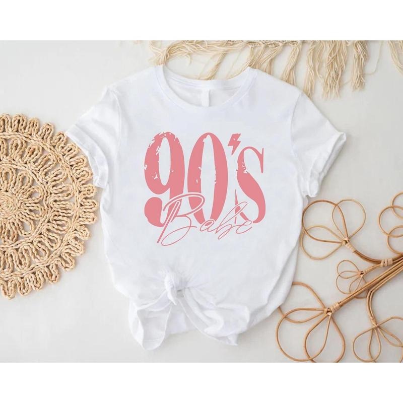 90's Babe Shirt, 90's Lover T Shirt, Retro 90's Girl sweatshirt, hoodie 90s Themed Girls Party Shirts,90's Lover Gift,Born In The 90s Shirt,Nostalgic Tees