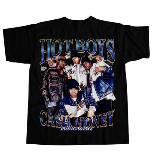90s Cash Money Hot Boys Shirt, Gift for fan Classic Cotton