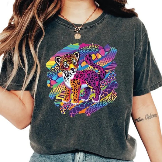 90s Inspired Tiger T-Shirt, Vintage Style Tiger T-Shirt, Gifts For Friend, Graphic Tees, Festival Fashion