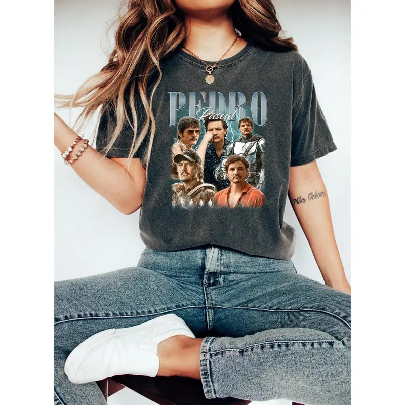 90s Retro Funny Pedro P4sc4l T-Shirt, Retro Funny Pedro P4sc4l Sweater, Pedro P4sc4l Fans Gift, Pedro P4sc4l Tribute Celebrity Graphic Tee