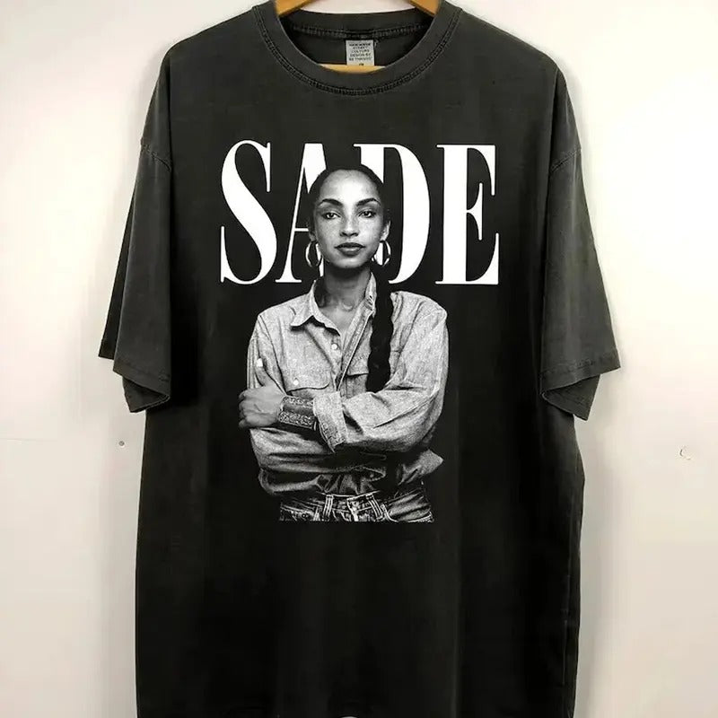 90s Vintage Sade Shirt, Sade Adu Unisex Tshirt, Sade Tour T-Shirt Unisex Full Size