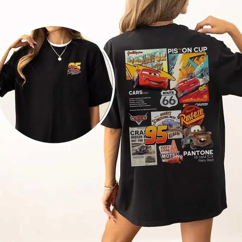 95 Lightning T-Shirt DRG Top Womenswear, Retro 95 Lightning T-Shirt DRG cartoon