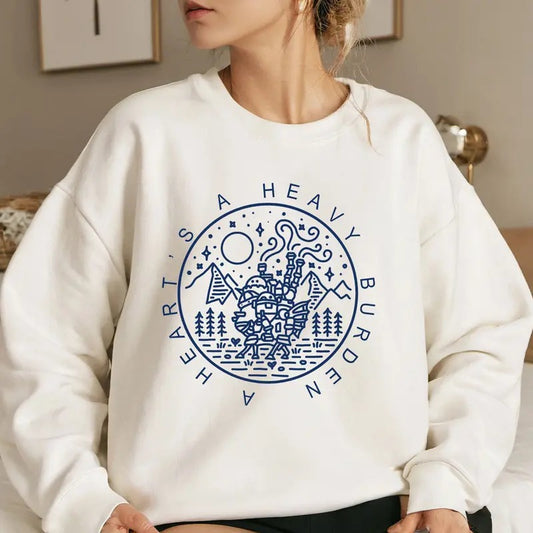 A Heart Is A Heavy Burden Characters Anime Lovers Shirt Crewneck Hoodie, Manga Shirt
