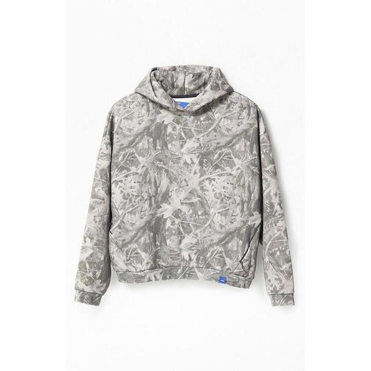 A.R.C. Men's Tree Camo Vintage Wash Heavyweight Oversized Fleece Hoodie