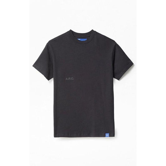 A.R.C. Men's Black Vintage Wash Heavyweight Cropped Boxy T-Shirt