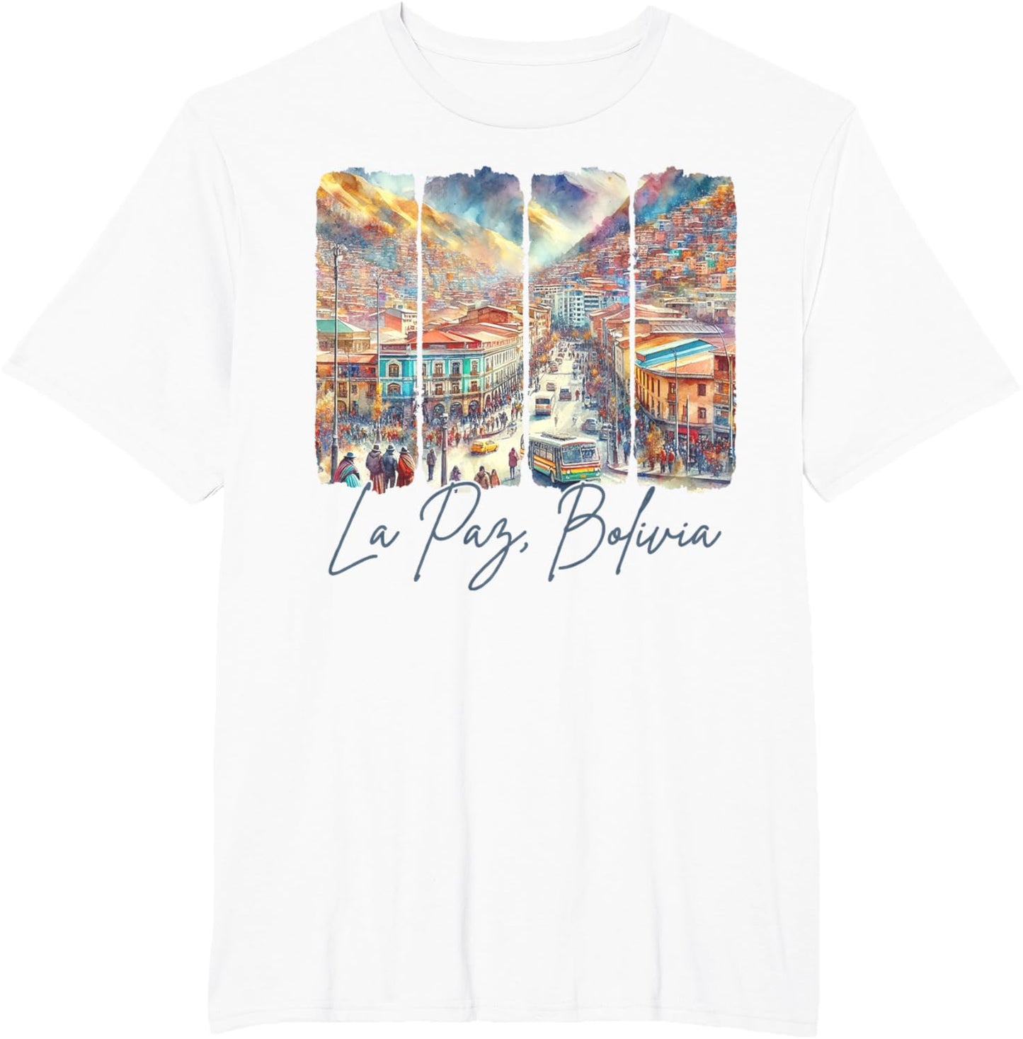 La Paz Bolivia Traveling Brushstroke La Paz Souvenir Trip