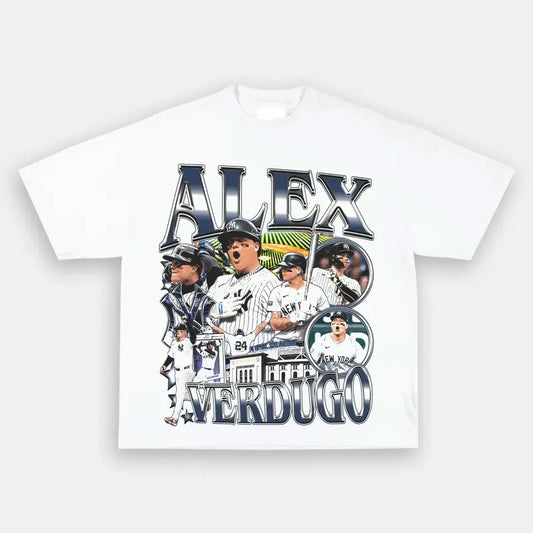 ALEX VERDUGO TEE- Vintage baseball Graphic T-Shirt PGA Masters The Open Golf Casual Classic Cotton Fabric Menswear Top Medium Tee