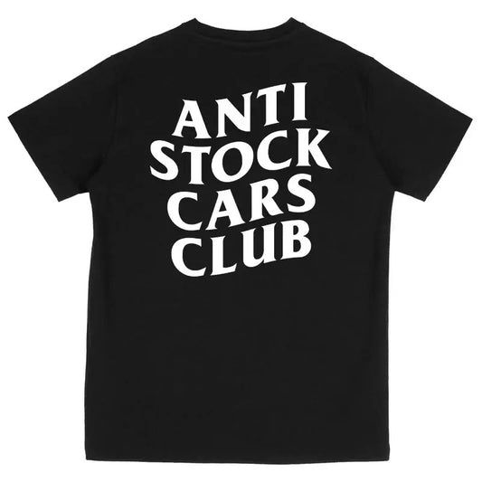 ANTI STOCK CARS CLUB, SPORT MODERN CAR SHIRT, GRAPHIC TEES, ALL SIZE