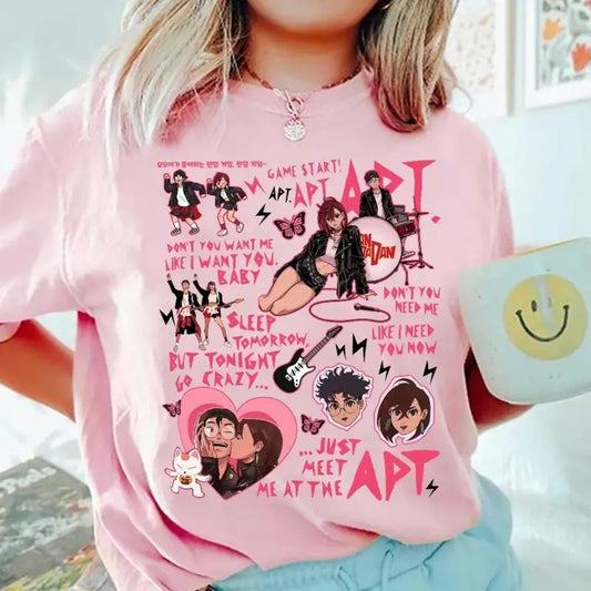 APT Dandadan  Valentine Sweatshirt, Anime Sweatshirt- Unisex, Medium-Heavy Fabric, Casual Style, Long Sleeve