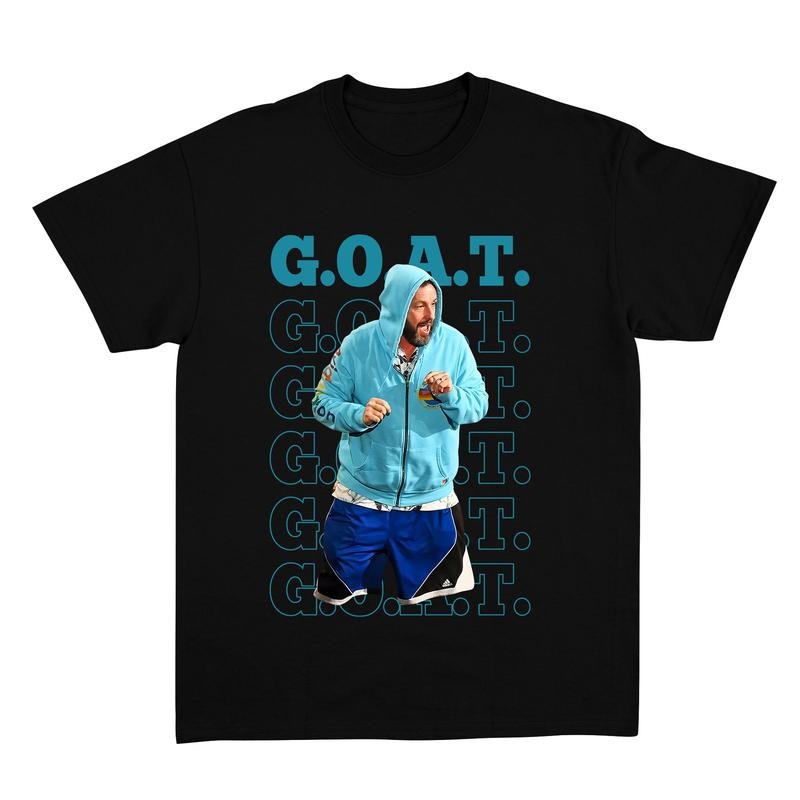 Adam Sandler G.O.A.T Tshirt, Adam Sandler Shirt, Adam Sandler Funny Shirt, Actors Tshirt, Graphic UNISEX Tee Menswear Top