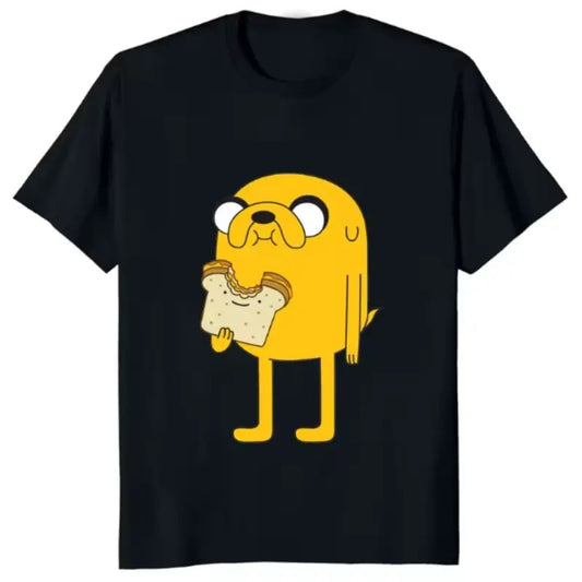 Adventure Time Vintage Funny Comic Carroon Retro Graphic Tees, Crew Neck, Size S- 3XL, Menswear Top, Womenswear Top Underwear Streetwear A2