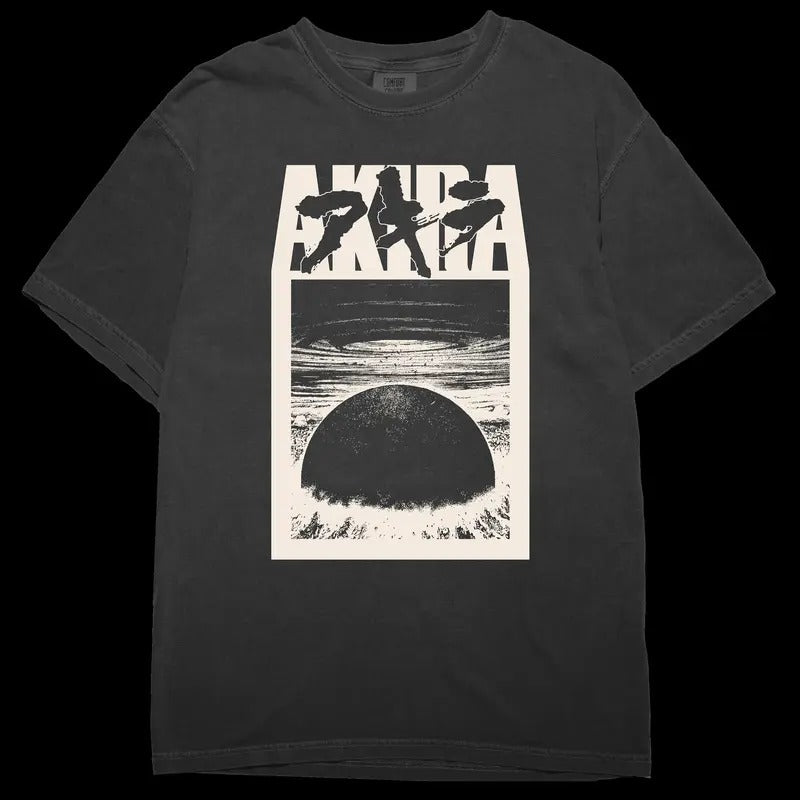 Akira Manga Cover Vintage Anime Shirt, 80s Inspired Cyberpunk Anime Tshirt, Throwback Retro Japanese Streetwear Fashion, 90s Nostalgia Gift