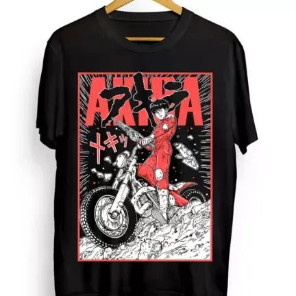 Akira T-shirt,Anime Shirt,Retro Neo Tokyo Manga Tetsuo Kaneda Shirt All Size
