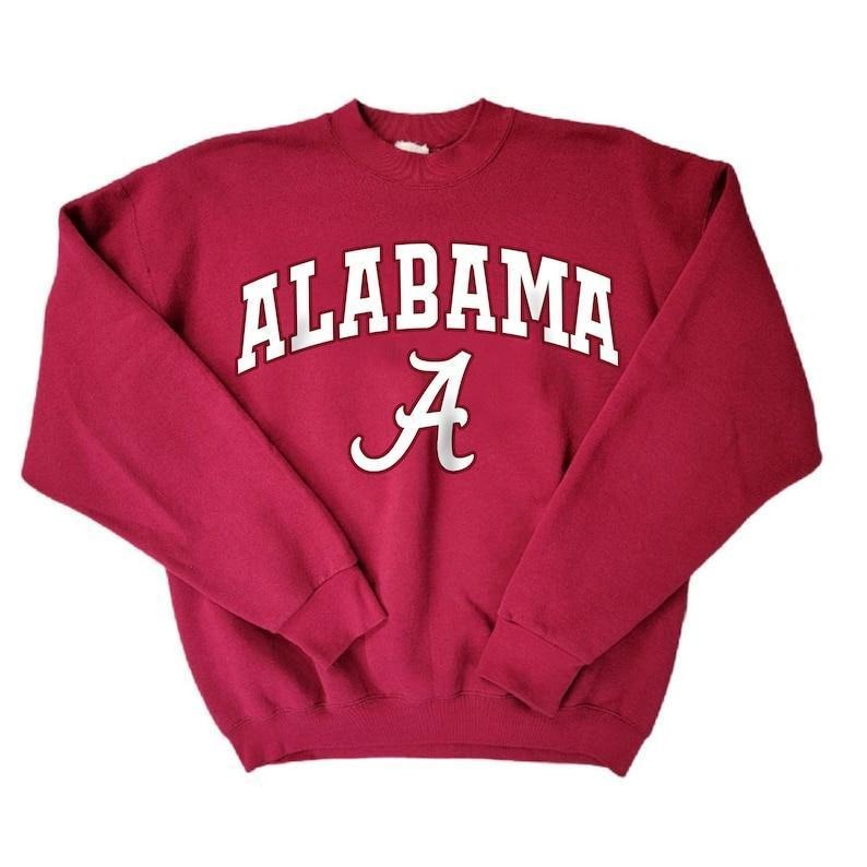Alabama Sweatshirt, Alabama university Sweatshirt, college Sweatshirt classic Unisex Sweater Tops