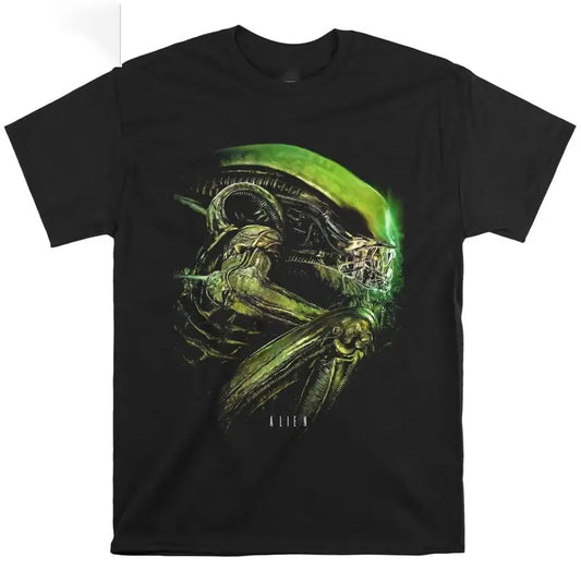Alien Movie Poster Monster T-shirt Gift  Tshirt Unisex Vintage Halloween Shirt, Classic Horror Gift, Halloween Tee, Retro Horror