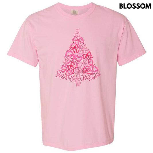 All Bow Christmas Comfort Colors T-Shirt 'NLB'