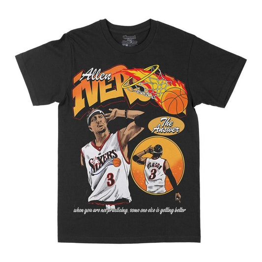 Allen Iverson "Practice" Graphic Tee