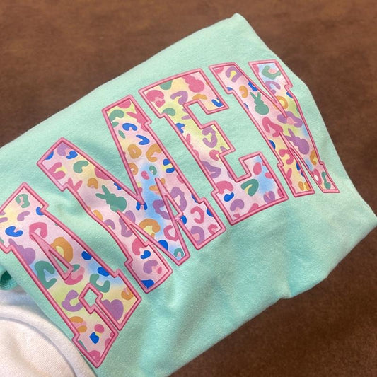 Amen Easter comfort colors T-shirt, Easter tshirt , Christian shirts, holiday shirts, spring shirts, comfort colors shirts, custom t-shirts Tops Womenswear