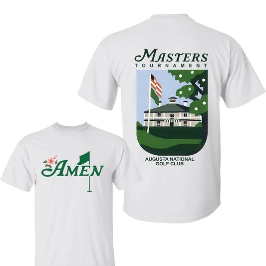 Amen Golf Shirt, 2025 Masters Tournament T-Shirt,  Masters Golf Tee, Graphic Tee Gifts for Men, For Women
