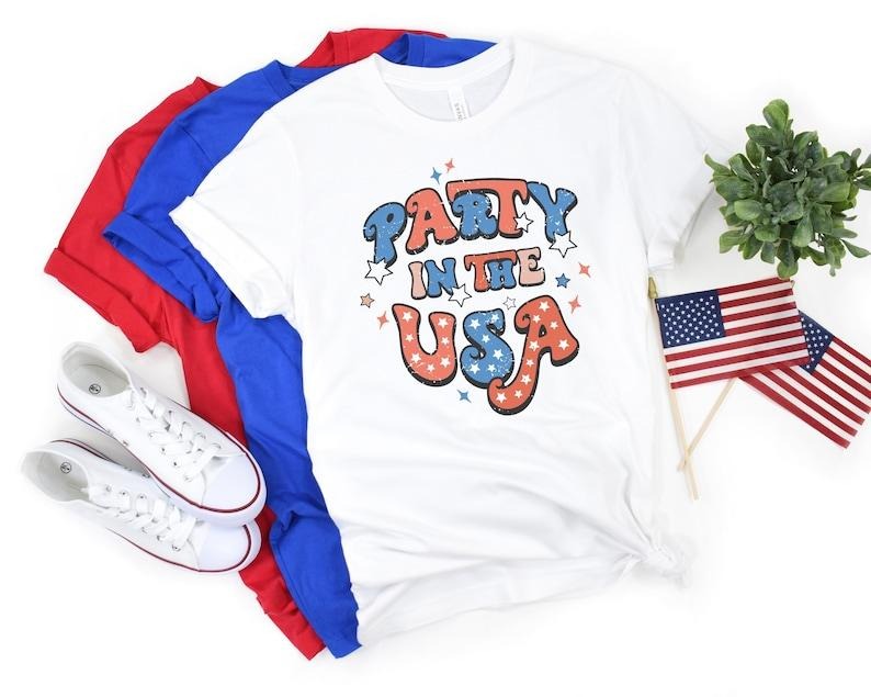 America Sunflower Shirt, USA Flag Flower T Shirt, Gift For American, 4th Of July Flag Graphic T-Shirt, Freedom TShirt, Independence Shirt