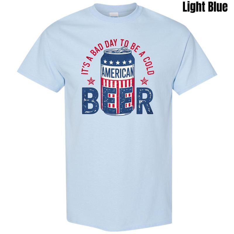 American Beer Bad Day Gildan Short Sleeve T-Shirt 'NLB'
