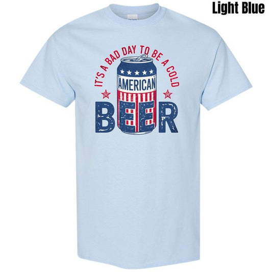 American Beer Bad Day Gildan Short Sleeve T-Shirt 'NLB'