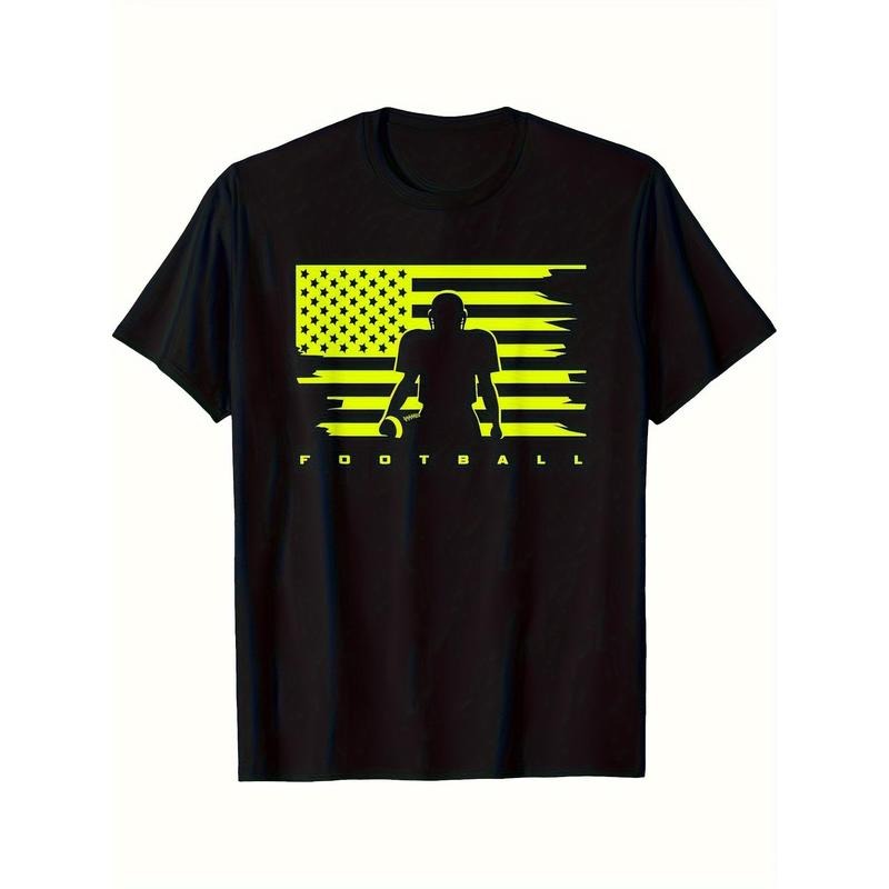 American Football Apparel - Football T-Shirt, Men's T-Shirt made in usa