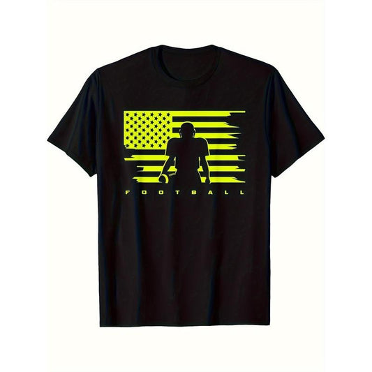 American Football Apparel - Football T-Shirt, Men's T-Shirt made in usa