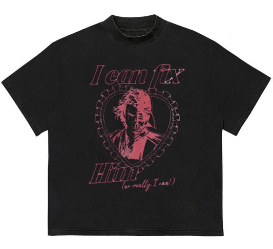 Anakin Skywalker I Can Fix Him T-Shirt Cozy Graphic T-Shirt for Chilly Days