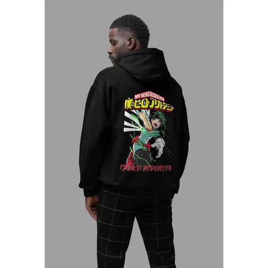 Anime Hoodie Fashion Hooded Sweatshirt Unisex Men Women Hoodie Japanese Anime Midoriya My Hero Academiaall Might Sweatshirt, Hoodie, Tee
