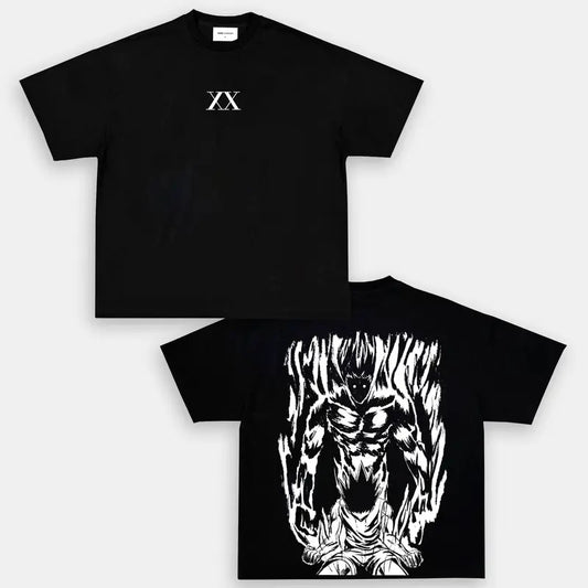 Anime Hunter X Hunter Unisex Oversize Anime Manga Heavyweight Cotton T-shirt, Gift For Anime Fan, Anime Lover