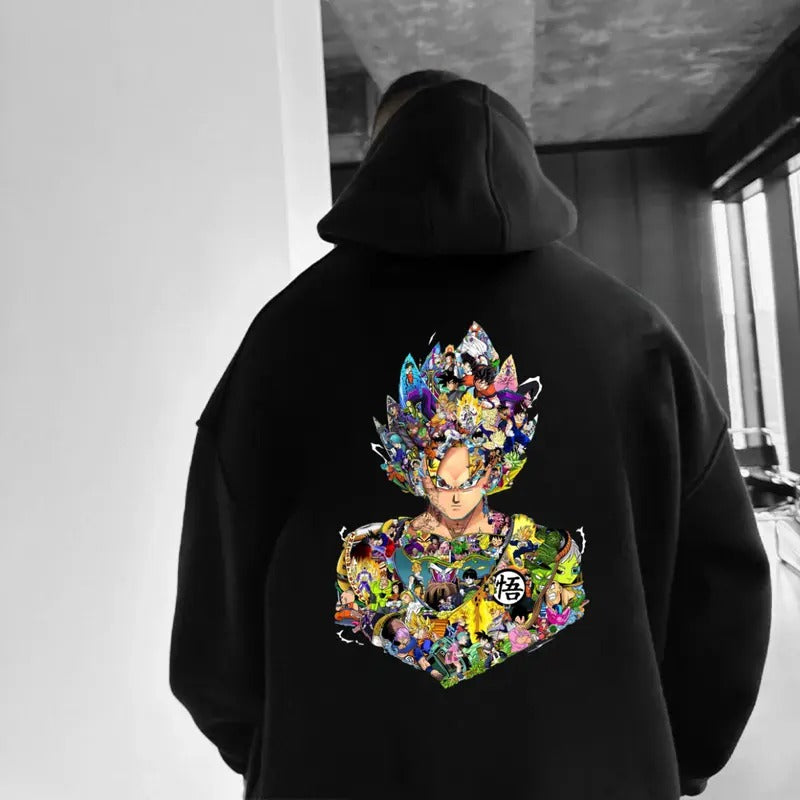 Anime Manga DBZ S0n G0ku G0han Hoodie
