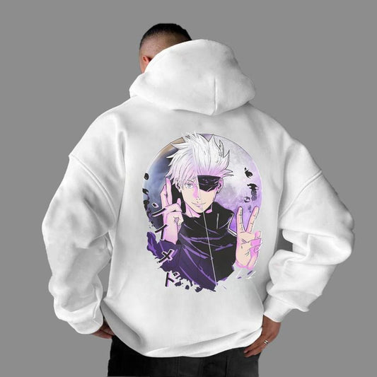 Anime Satoru Gojo Hoodie And Tee,  Jujutsuuu Kaisennn Hoodie And Tee, JJK Manga Shirt Gift Men And Women T Shirt, Unisex Hoodie And Tee Classic Cotton