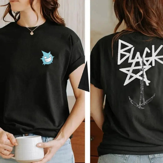 Anime Shirt, Soul Eater Shirt, Black Star Shirt, Must-Have Basic, Always Handy, Full Color Selection, Pick Your Favorite