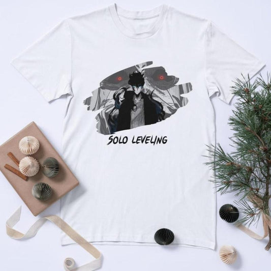 Anime T-shirt, Solo leveling, Sung jin woo, Anime Design, Meme Shirt, Soft Cotton Blend, Breathable Comfort, Laid-Back Vibe