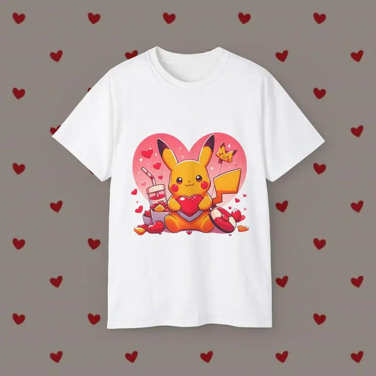 Anime Valentine's Day Hearts Shirt Crewneck Hoodie, Anime Shirt Gift For Otaku