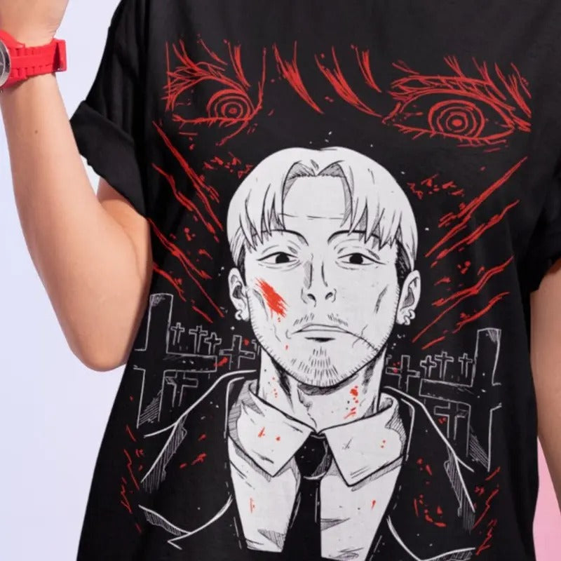 Anime Vintage Special Unisex T-shirt, Anime Manga Shirt, Anime Shirt, Black Swordsman, Skull Knight, Graphic Anime Tee, Manga Shirt, Japan