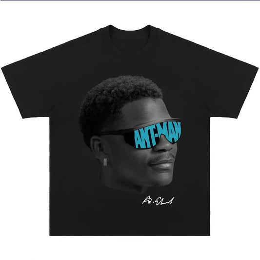 Anthony Edwards Big Face Shirt 90s Vintage Inspirational Basketball Graphic Tee Shirt for Men Women Streetwear