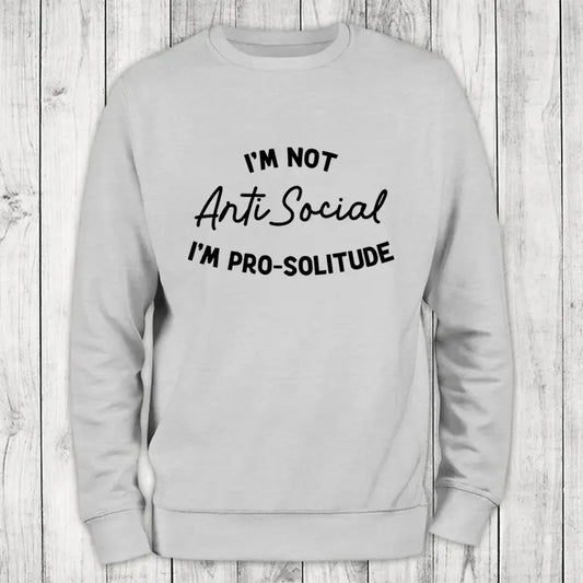 Anti-Social Sweatshirt Classic Womenswear